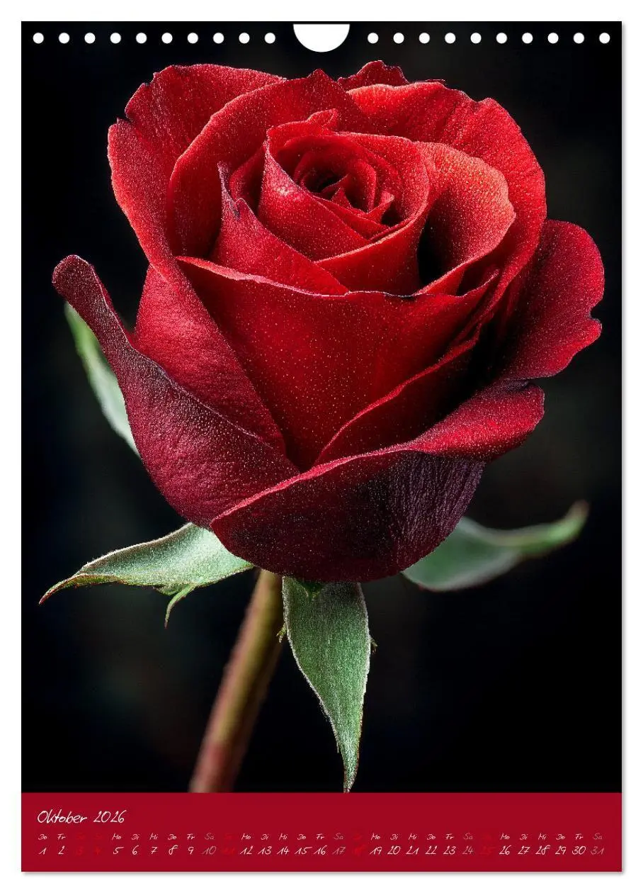 Bild: 9783516695373 | Rosen - Königin der Blumen (Wandkalender 2026 DIN A4 hoch),...