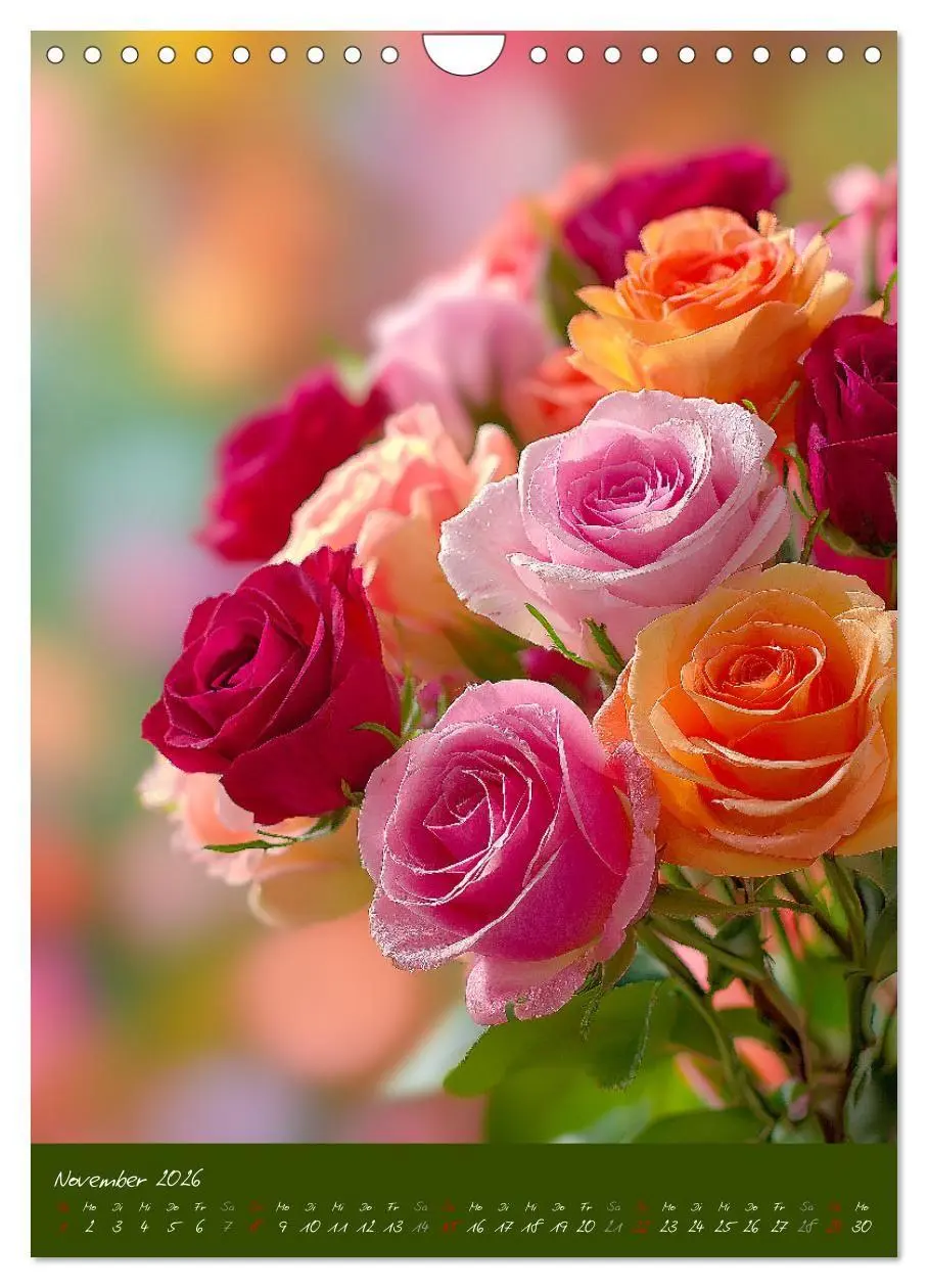 Bild: 9783516695373 | Rosen - Königin der Blumen (Wandkalender 2026 DIN A4 hoch),...