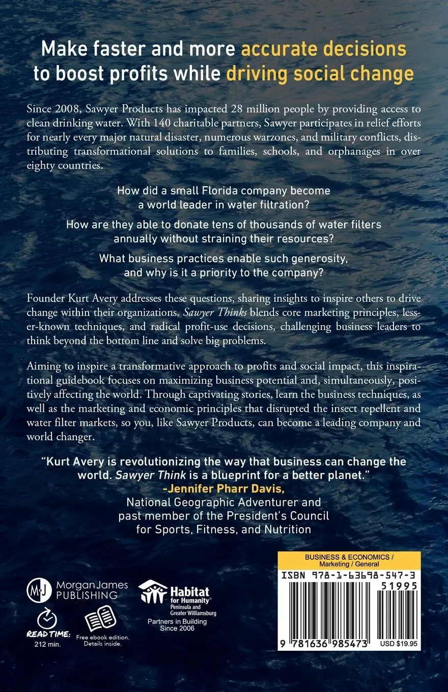 Rückseite: 9781636985473 | Sawyer Think | Kurt Avery | Taschenbuch | Englisch | 2024
