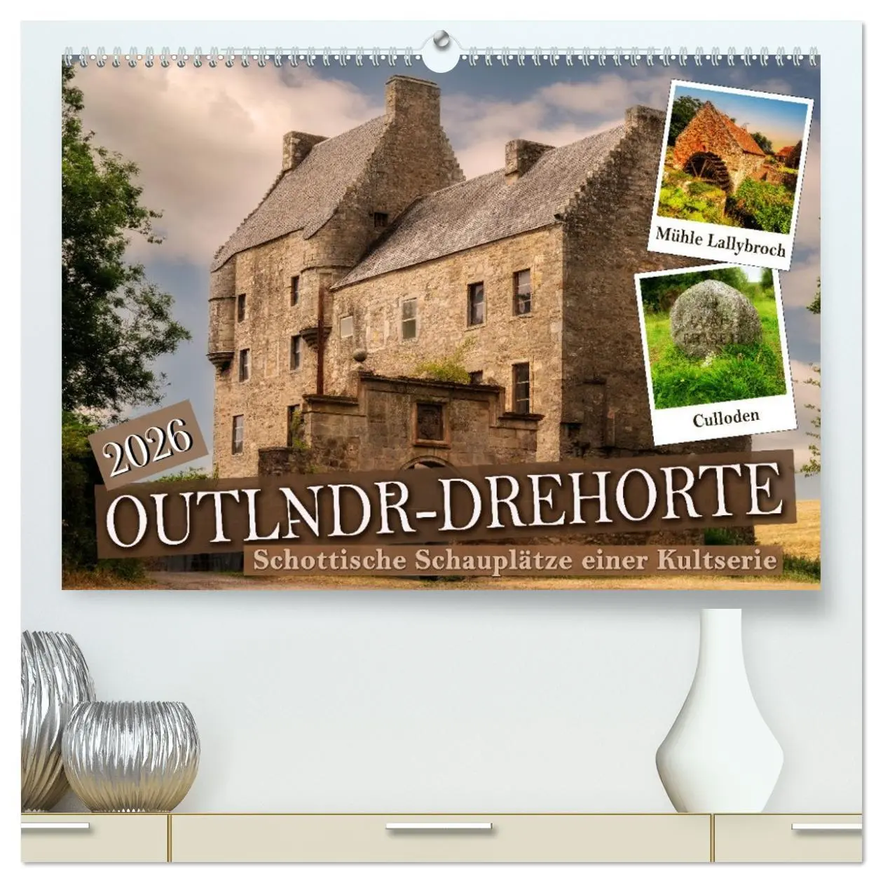 Cover: 9783457425473 | Outlndr-Drehorte (hochwertiger Premium Wandkalender 2026 DIN A2...