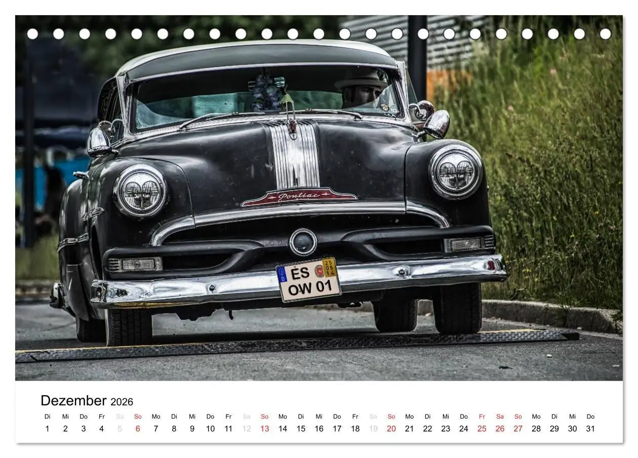 Bild: 9783516065473 | Custom Cars - Männerträume werden wahr (Tischkalender 2026 DIN A5...