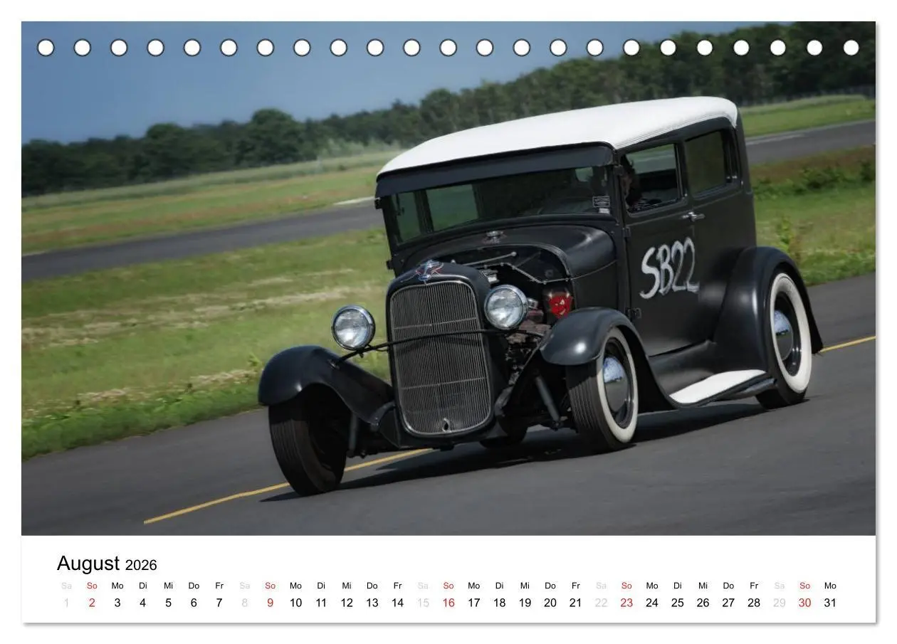 Bild: 9783516065473 | Custom Cars - Männerträume werden wahr (Tischkalender 2026 DIN A5...
