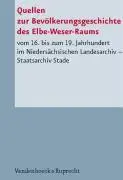 Cover: 9783525355473 | Quellen zur Bevölkerungsgeschichte des Elbe-Weser-Raums | Watolla