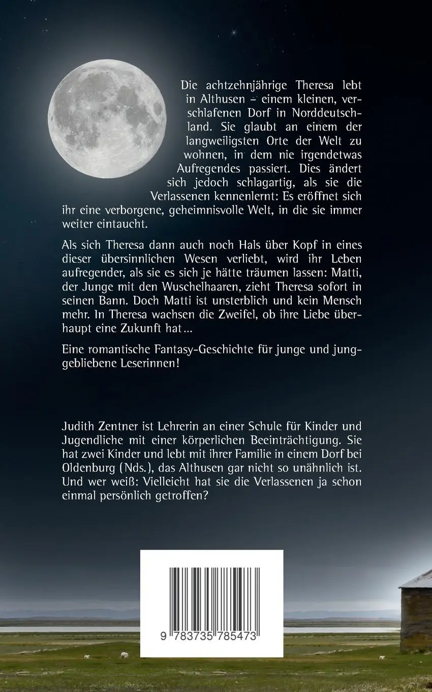 Rückseite: 9783735785473 | Blauer Schimmer | Fantasy | Judith Zentner | Taschenbuch | 308 S.