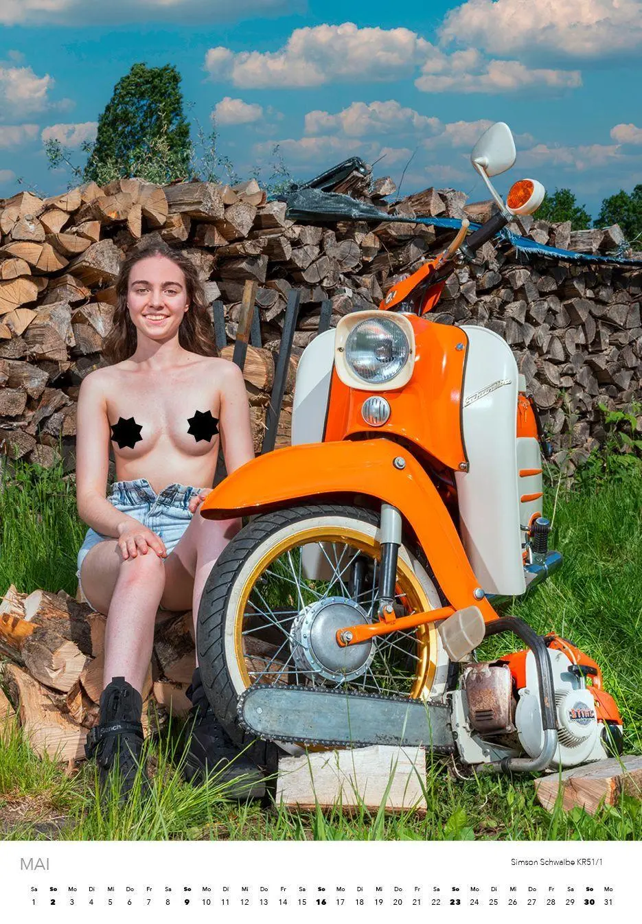 Bild: 9783960585473 | Schwalben Mädchen Kalender 2027 | Frank Lutzebäck | Kalender | 14 S.