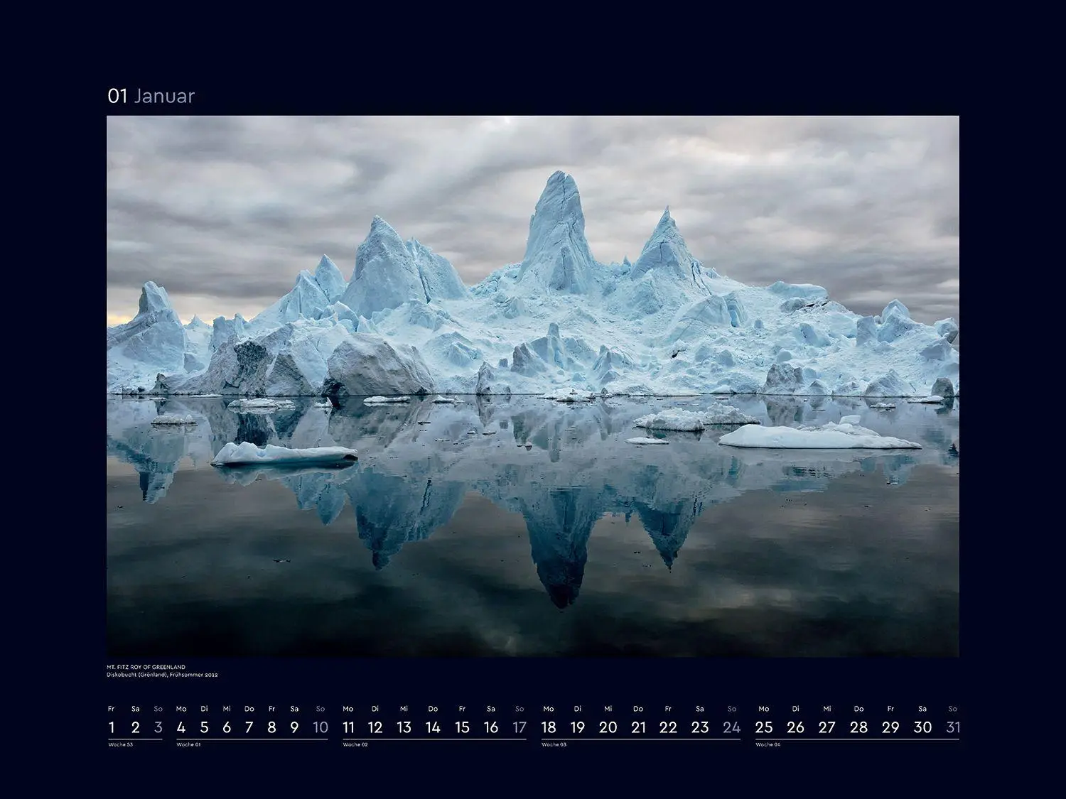 Bild: 9783965915473 | Eiswelten - KUNTH Wandkalender 2027 | Stephan Fürnrohr | Kalender