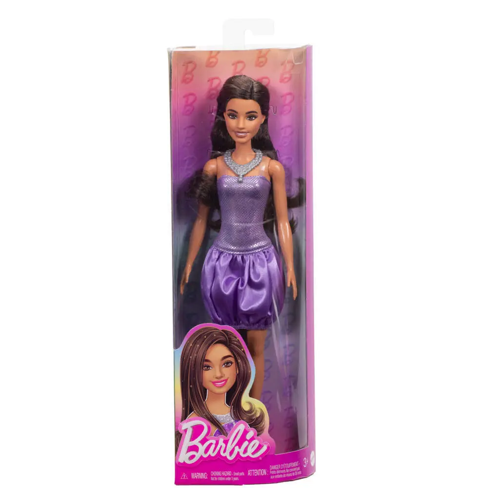 Cover: 194735255573 | Barbie Fashionista Puppe im Paillettenkleid mit Satinrock | HYT92