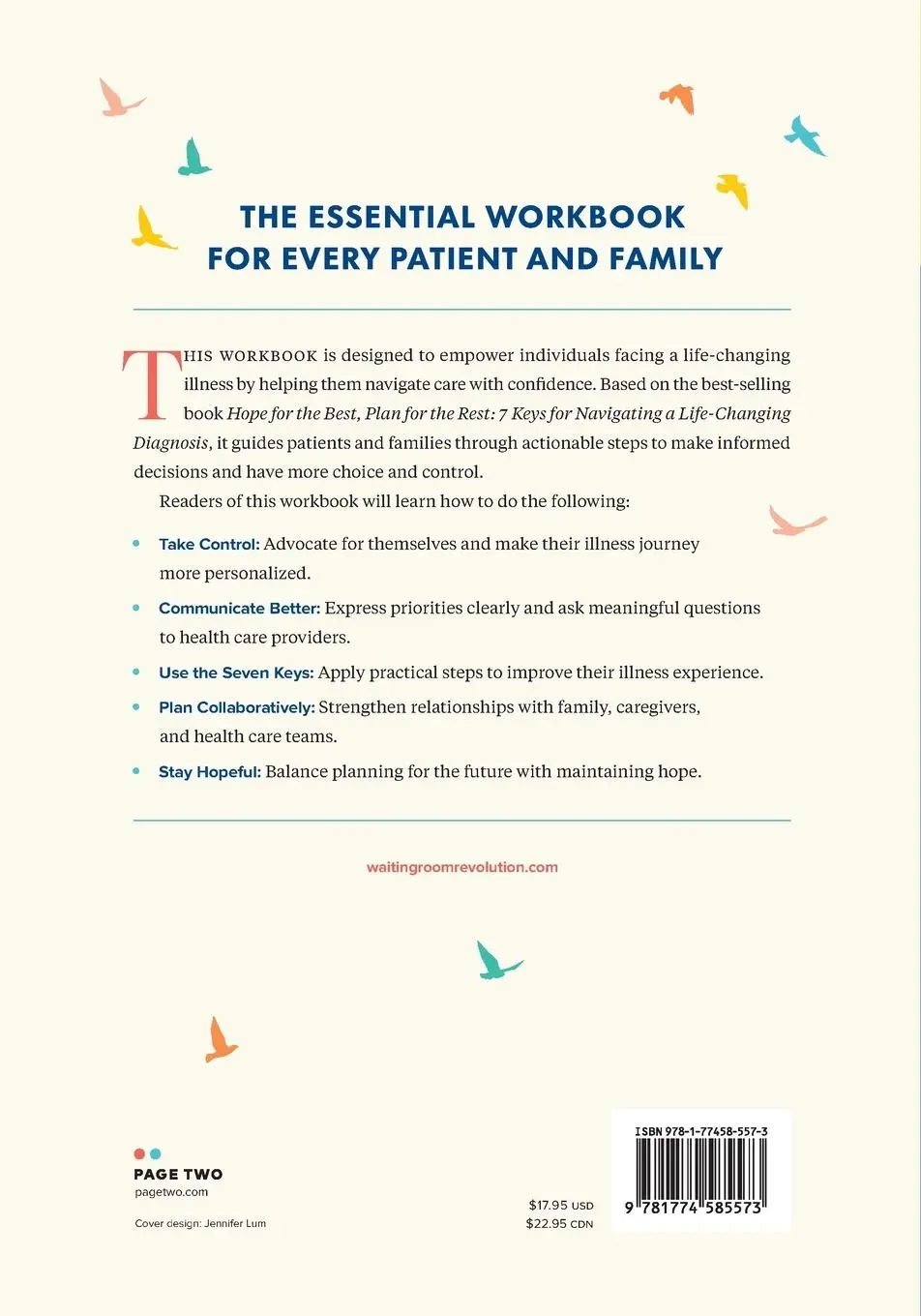 Rückseite: 9781774585573 | Workbook-Applying the 7 Keys for Navigating a Life-Changing Diagnosis