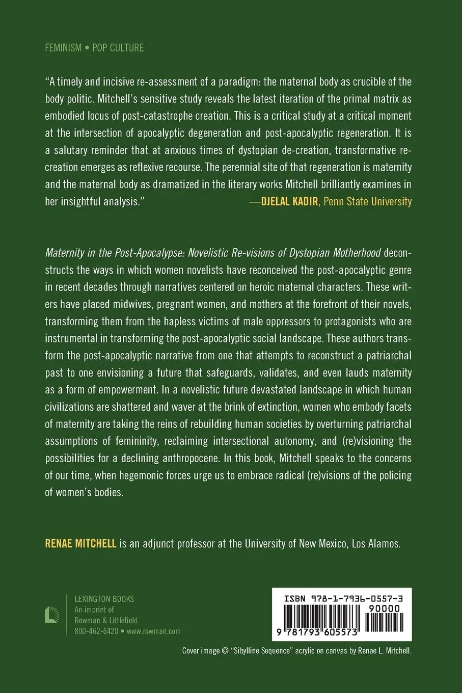 Rückseite: 9781793605573 | Maternity in the Post-Apocalypse | Renae L. Mitchell | Taschenbuch