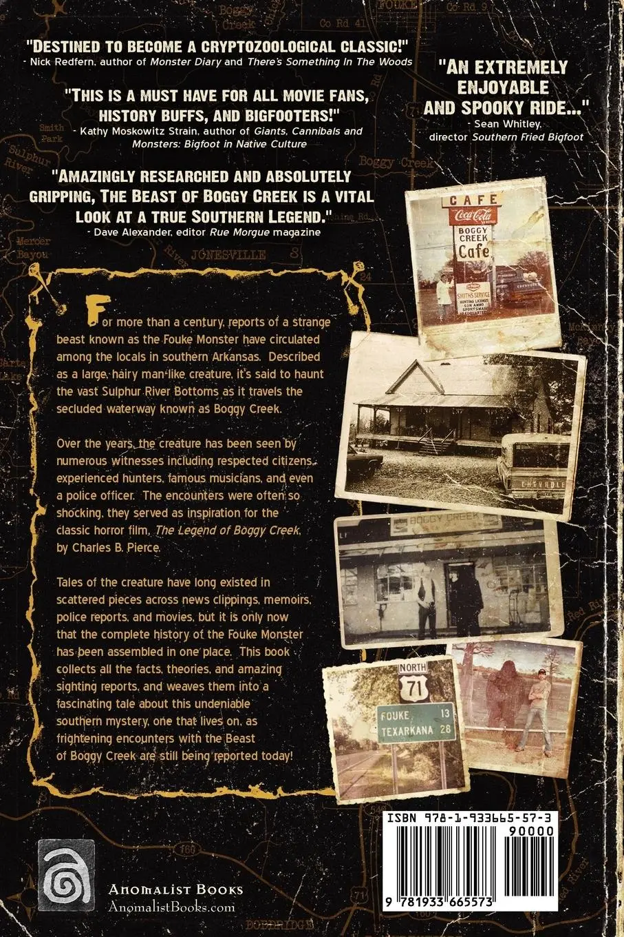 Rückseite: 9781933665573 | THE BEAST OF BOGGY CREEK | The True Story of the Fouke Monster | Buch