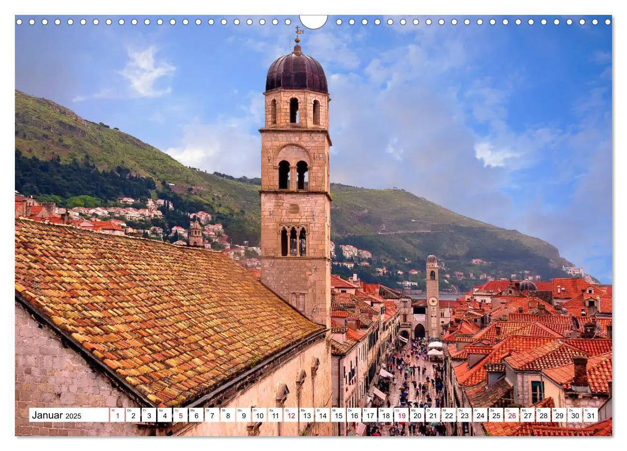 Bild: 9783435325573 | Adriaperle Dubrovnik (Wandkalender 2025 DIN A3 quer), CALVENDO...