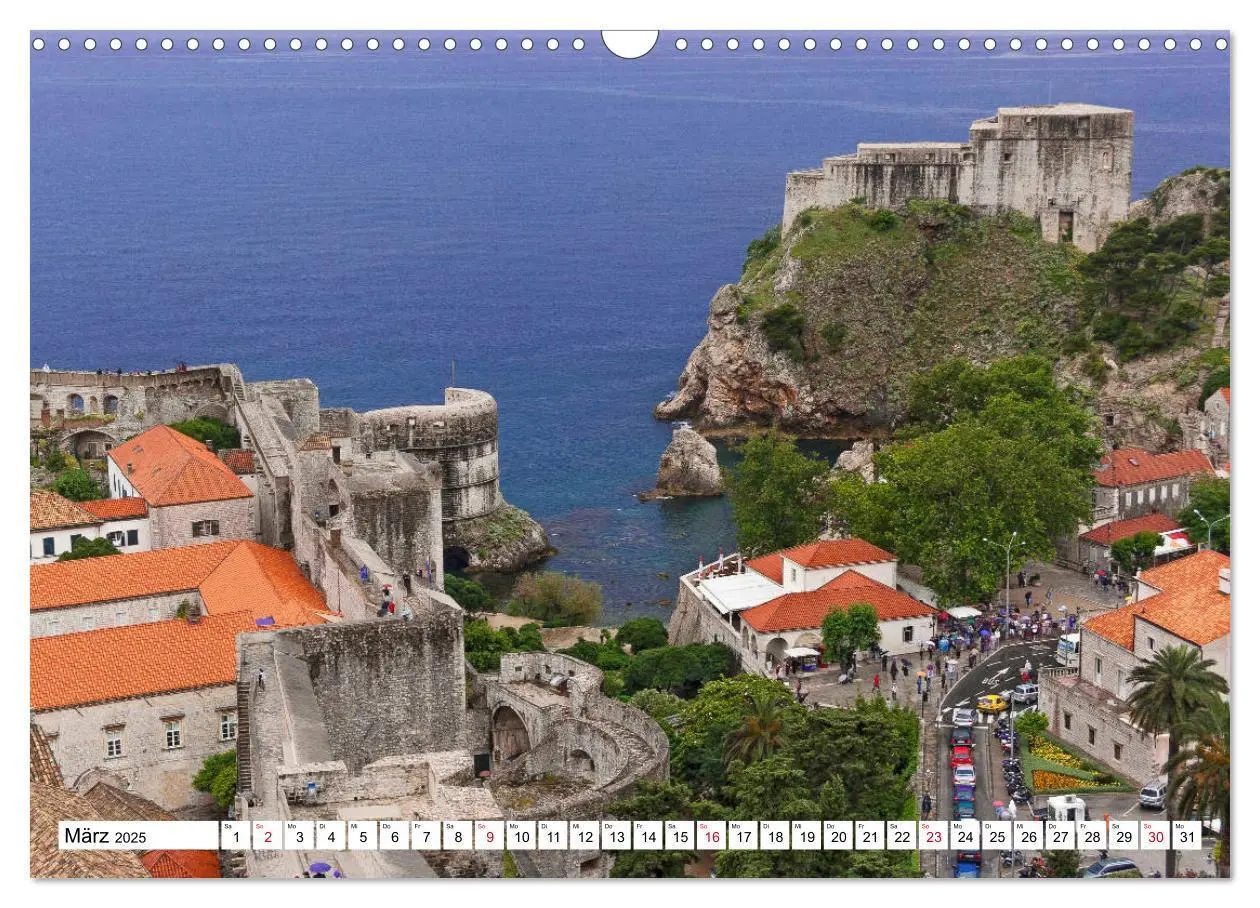 Bild: 9783435325573 | Adriaperle Dubrovnik (Wandkalender 2025 DIN A3 quer), CALVENDO...