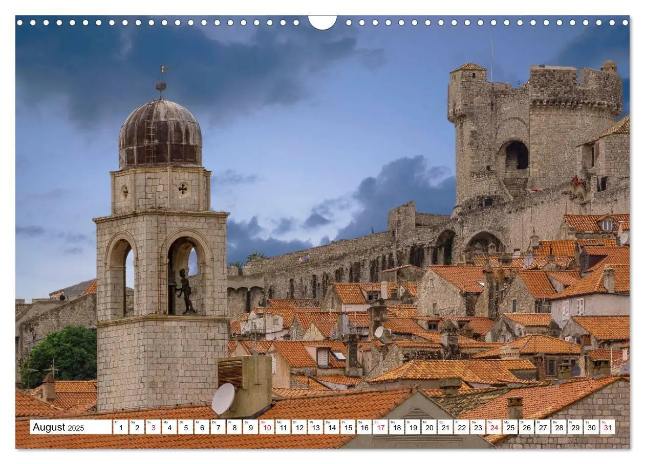 Bild: 9783435325573 | Adriaperle Dubrovnik (Wandkalender 2025 DIN A3 quer), CALVENDO...