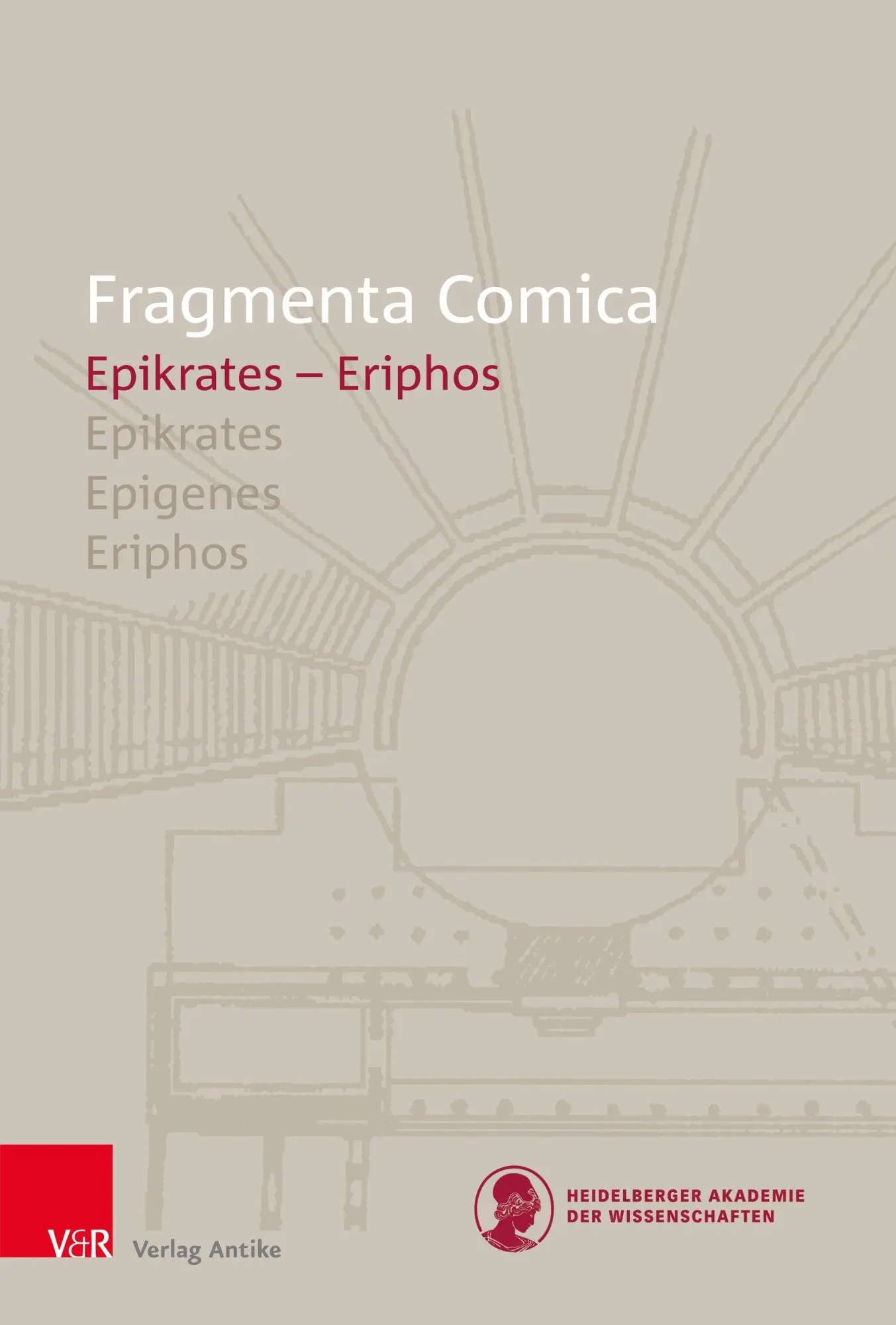 Cover: 9783911065573 | FrC 16.4 Epikrates - Eriphos | Athina Papachrysostomou | Buch | 280 S.