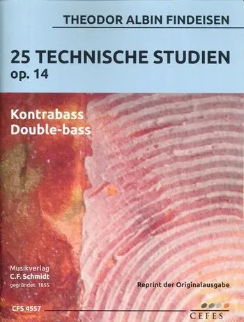 Cover: 9790500335573 | 25 Technische Studien op. 14 | Theodor Albin Findeisen | Buch
