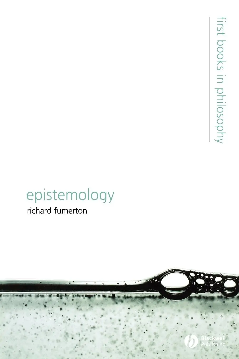 Cover: 9781405125673 | Epistemology | Fumerton | Taschenbuch | First Books in Philosophy