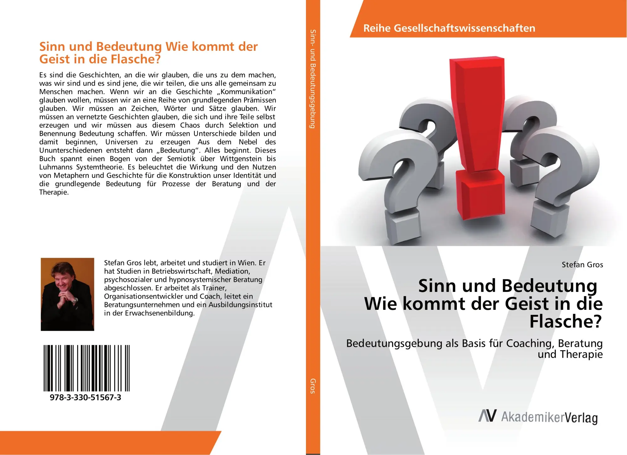 Cover: 9783330515673 | Sinn und Bedeutung Wie kommt der Geist in die Flasche? | Stefan Gros