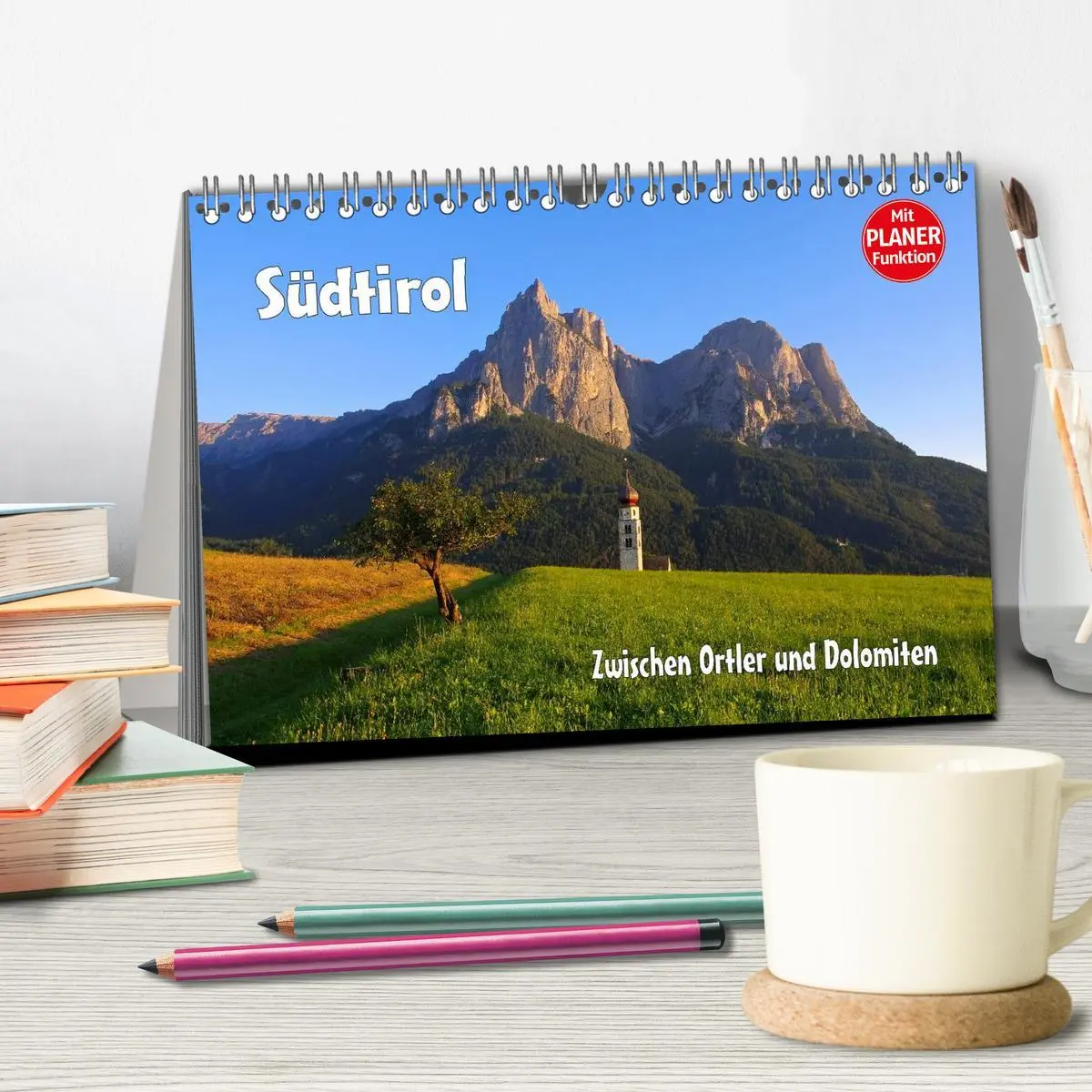 Bild: 9783457955673 | Südtirol - Zwischen Ortler und Dolomiten (Tischkalender 2026 DIN A5...