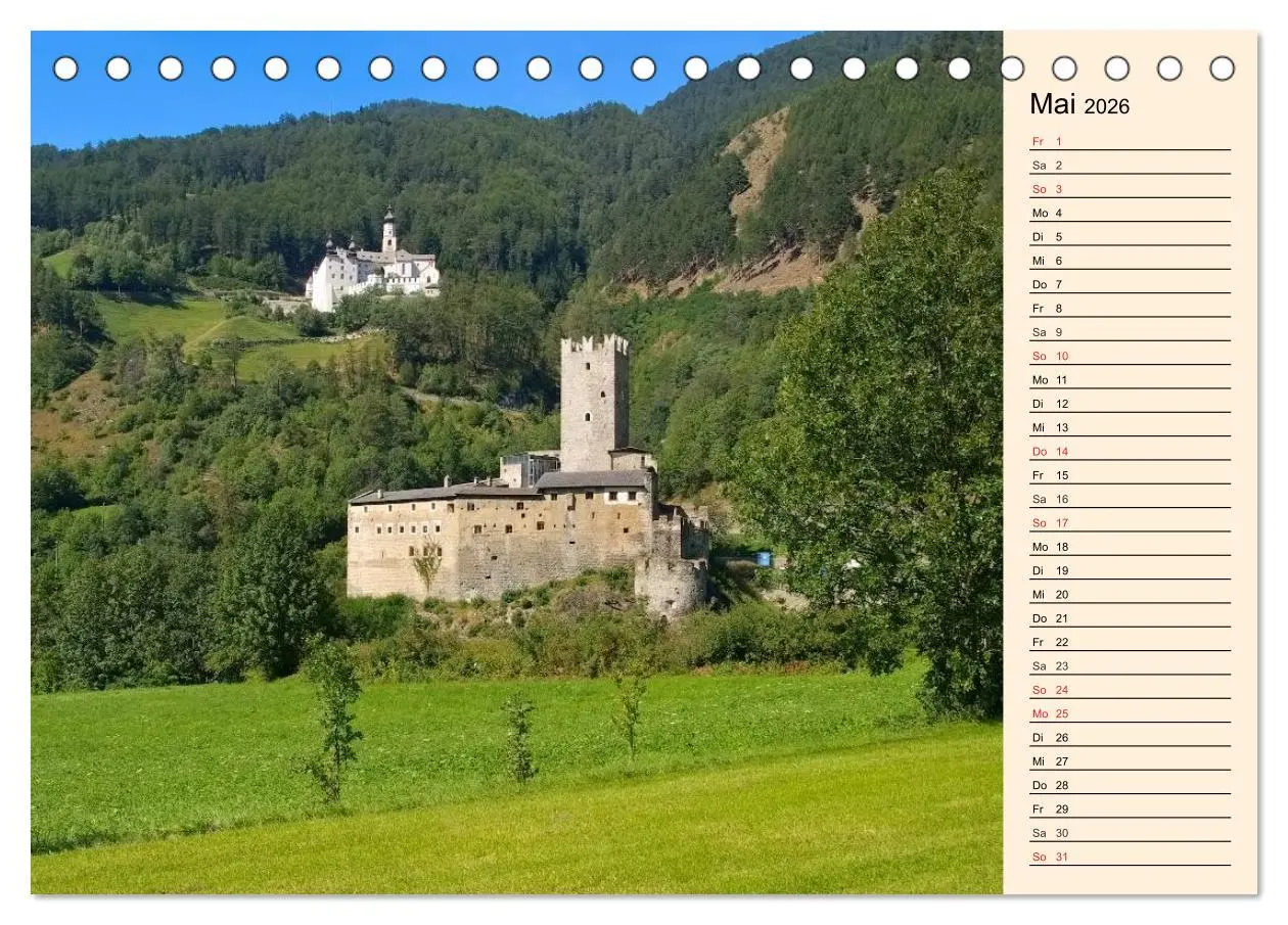 Bild: 9783457955673 | Südtirol - Zwischen Ortler und Dolomiten (Tischkalender 2026 DIN A5...
