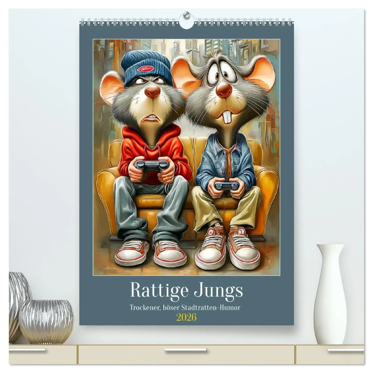Cover: 9783516735673 | Rattige Jungs. Trockener, böser Stadtratten-Humor (hochwertiger...