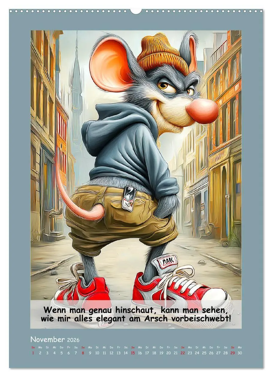 Bild: 9783516735673 | Rattige Jungs. Trockener, böser Stadtratten-Humor (hochwertiger...