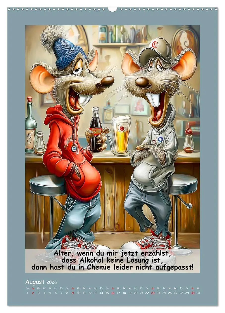 Bild: 9783516735673 | Rattige Jungs. Trockener, böser Stadtratten-Humor (hochwertiger...