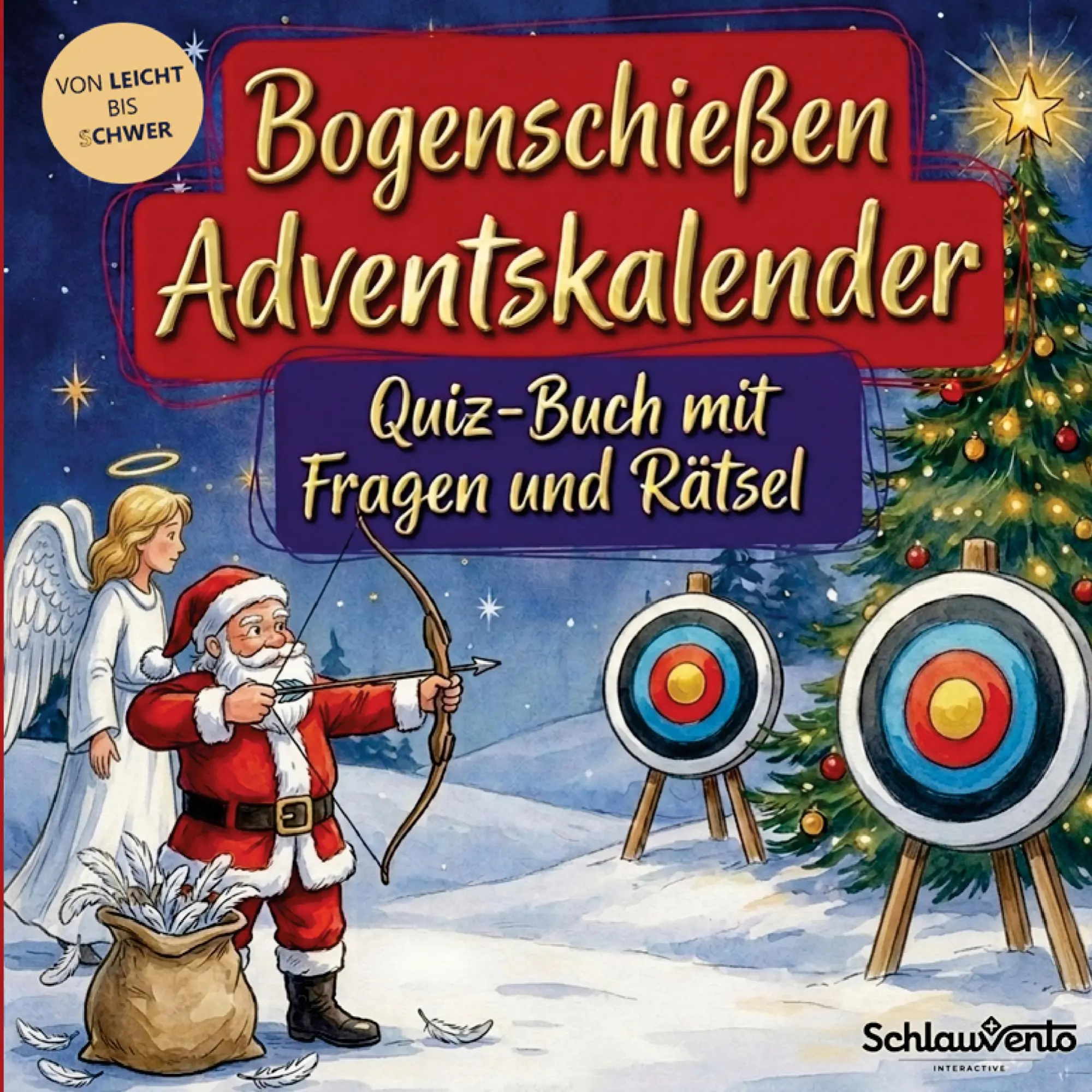Cover: 9783693195673 | Bogenschießen-Adventskalender: Quiz-Buch mit Fragen und Rätsel | Buch