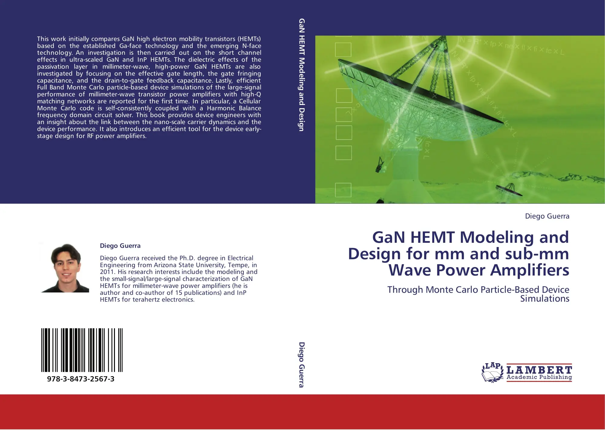 Cover: 9783847325673 | GaN HEMT Modeling and Design for mm and sub-mm Wave Power Amplifiers