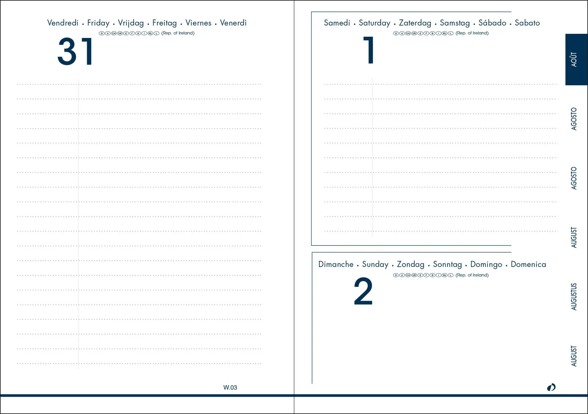 Bild: 3371010545773 | Schülerkalender Forum Thea blau 2026 / 2027 | Schülerkalender | Vadis