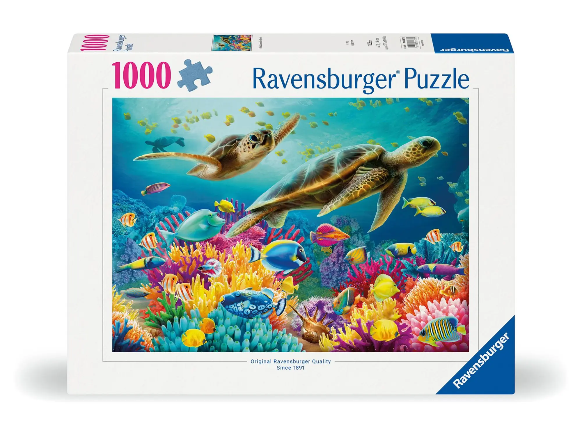 Cover: 4005555005773 | Erwachsenenpuzzle 1000 Teile - Blaue Unterwasserwelt | Spiel | Deutsch