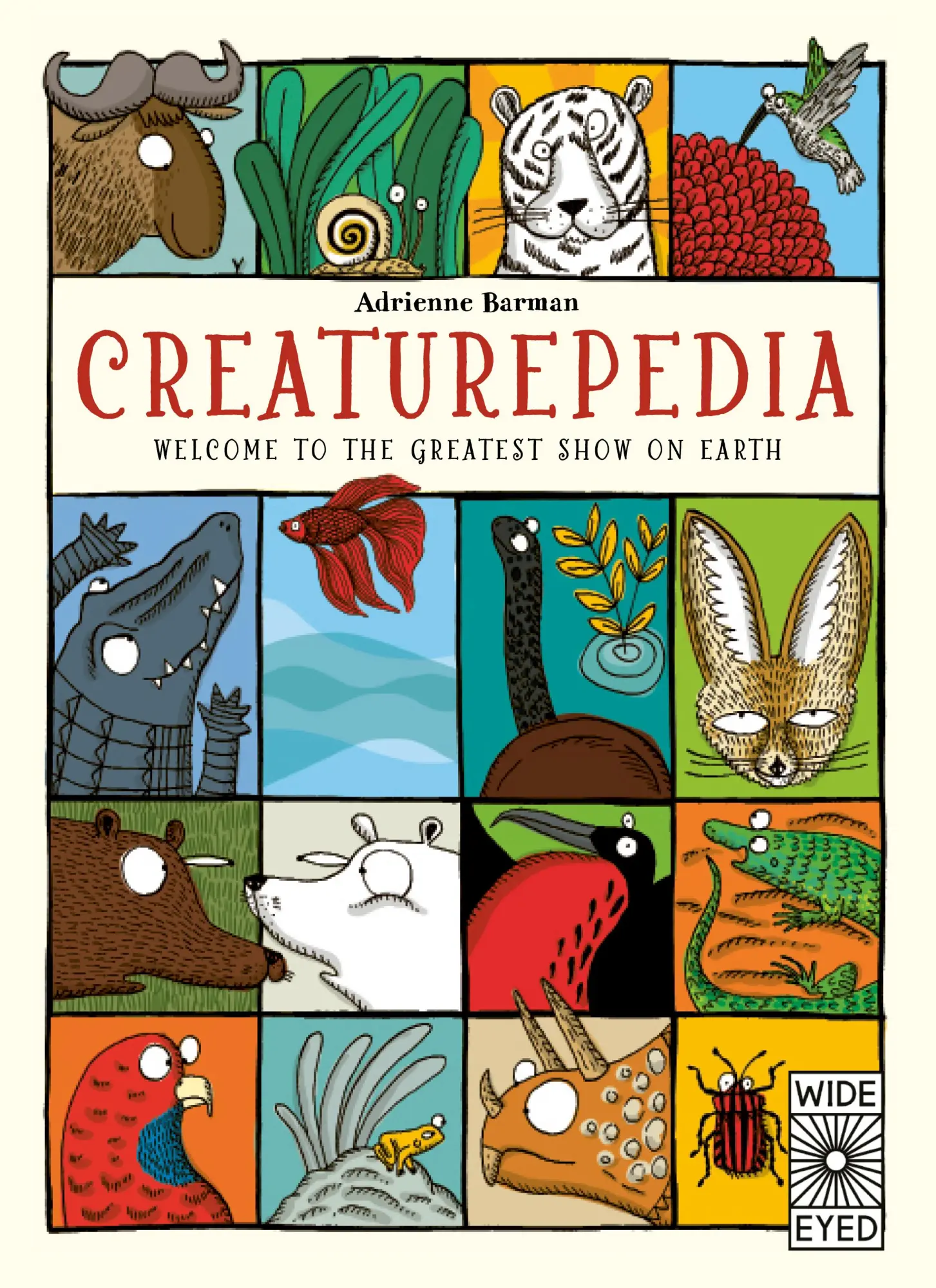 Cover: 9780711295773 | Creaturepedia | Adrienne Barman | Taschenbuch | Englisch | 2024
