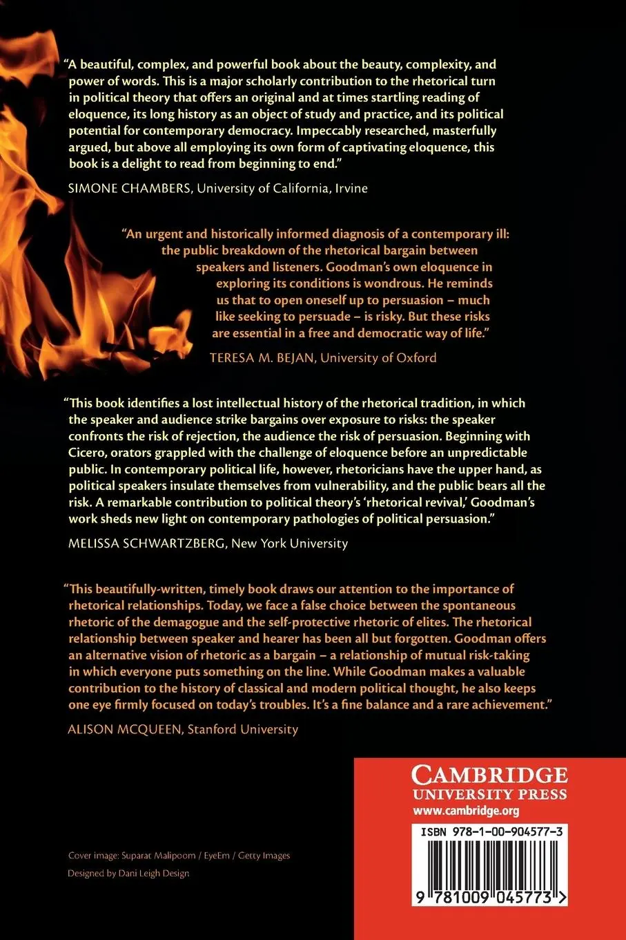 Rückseite: 9781009045773 | Words on Fire | Rob Goodman | Taschenbuch | Kartoniert / Broschiert