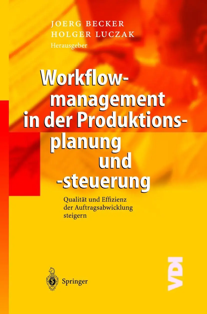 Cover: 9783540005773 | Workflowmanagement in der Produktionsplanung und -steuerung | Buch | x