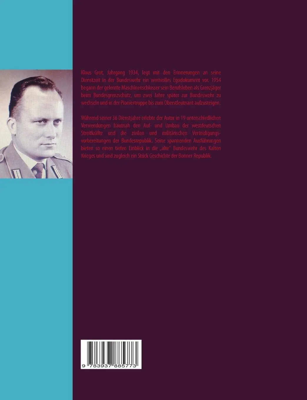 Rückseite: 9783937885773 | So war's, damals | Klaus Grot | Taschenbuch | 284 S. | Deutsch | 2014