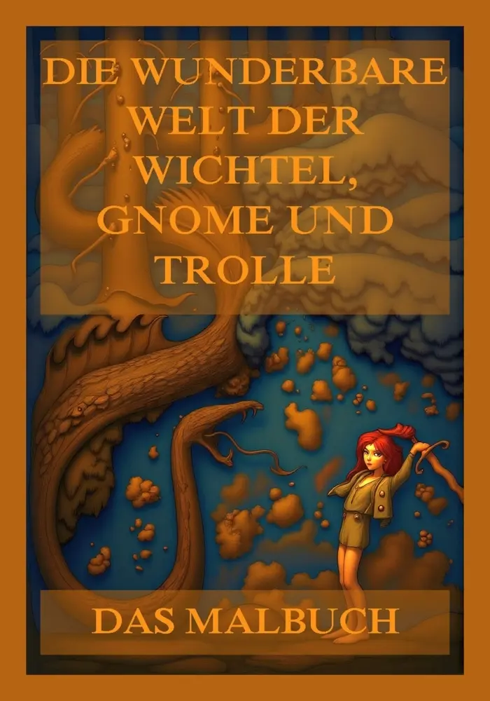 Cover: 9783988685773 | Die wunderbare Welt der Wichtel, Gnome und Trolle - Das Malbuch | Beck