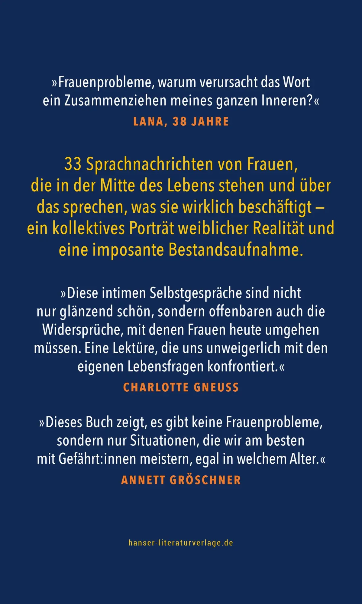 Bild: 9783446285873 | Frauenprobleme | 33 neue Nachrichten | Lina Muzur | Buch | 224 S.