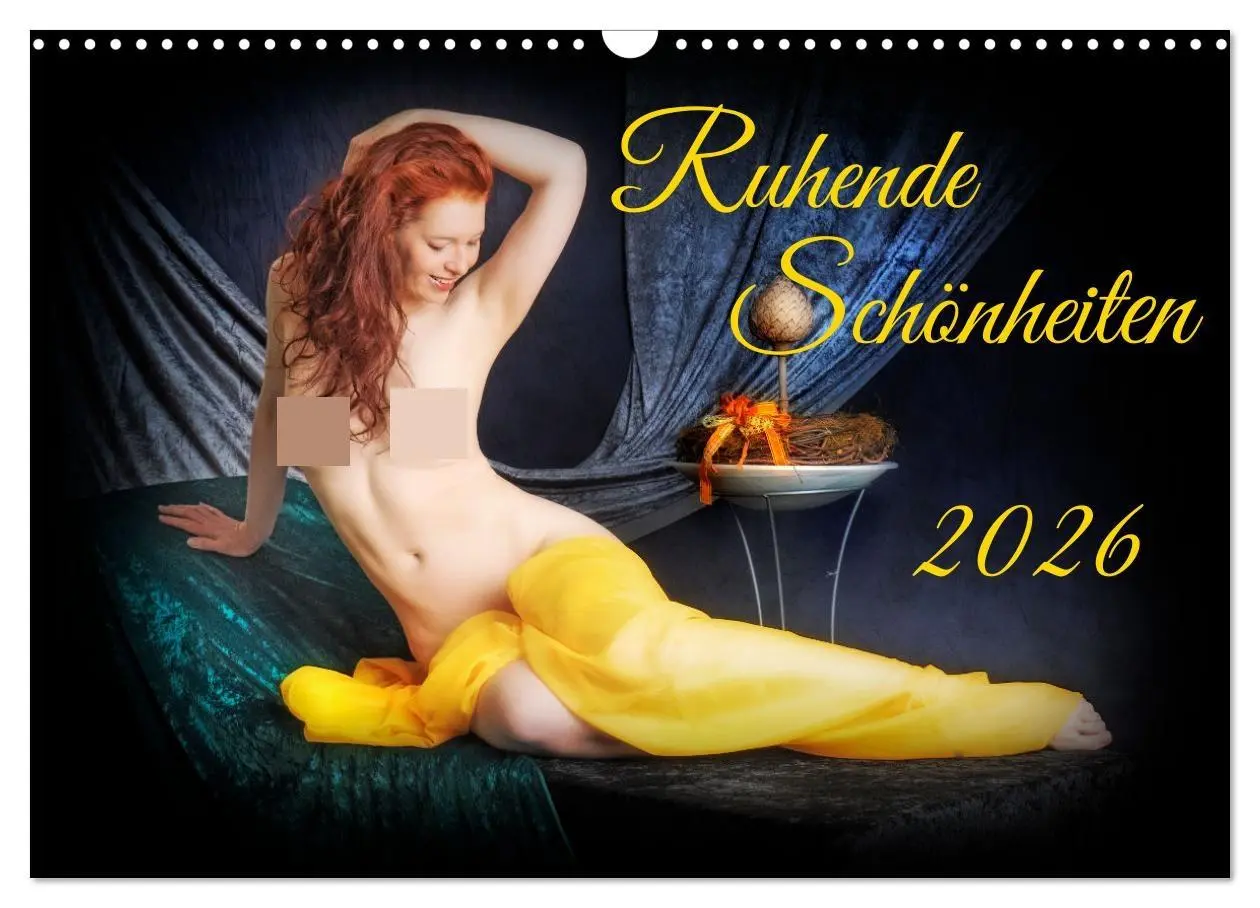 Cover: 9783457625873 | Ruhende Schönheiten (Wandkalender 2026 DIN A3 quer), CALVENDO...
