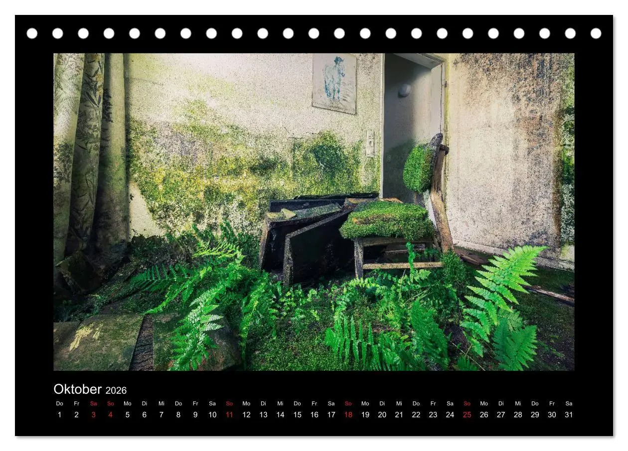 Bild: 9783457795873 | Die Schönheit des Verfalls - Lost Places (Tischkalender 2026 DIN A5...