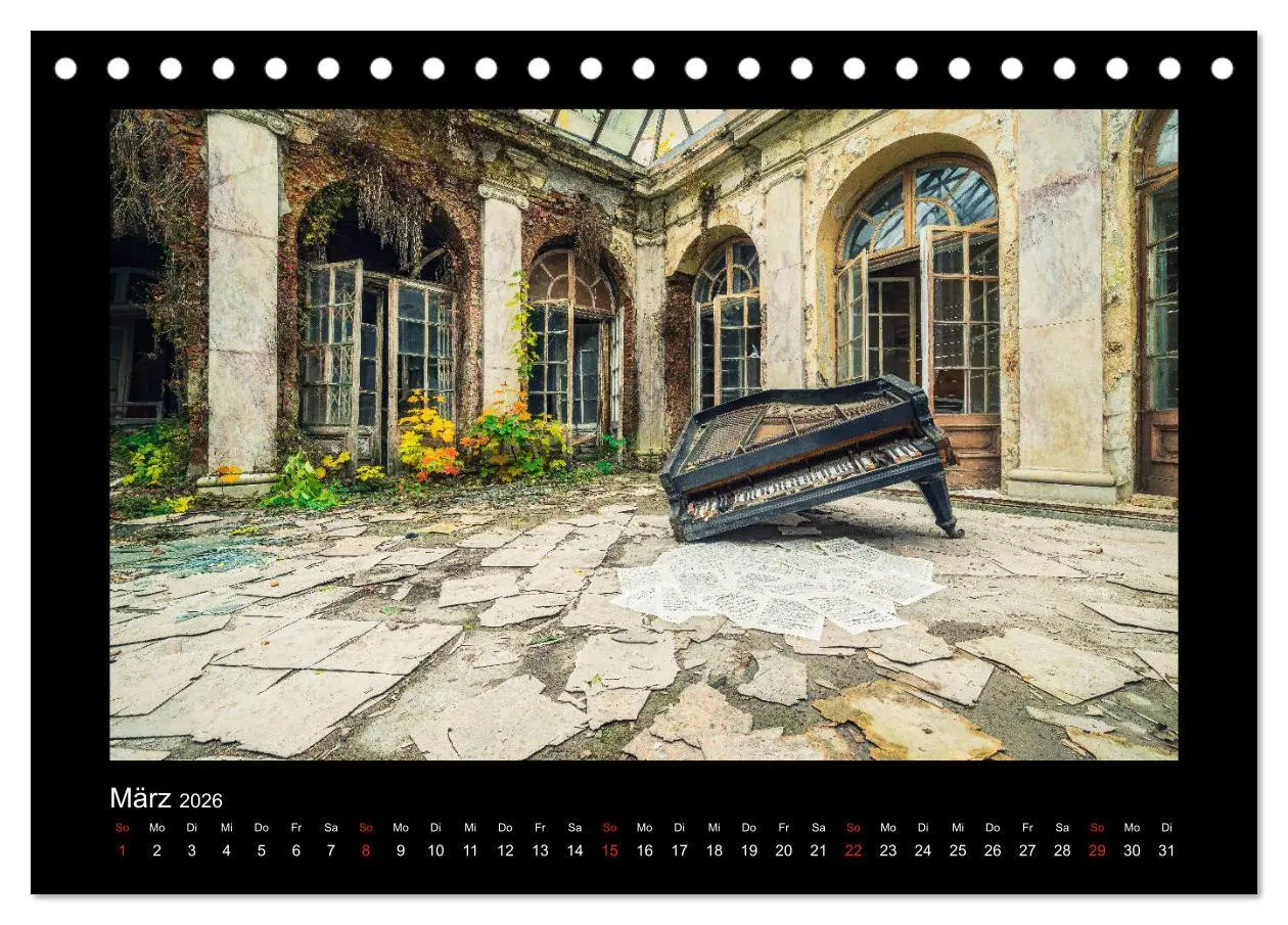 Bild: 9783457795873 | Die Schönheit des Verfalls - Lost Places (Tischkalender 2026 DIN A5...