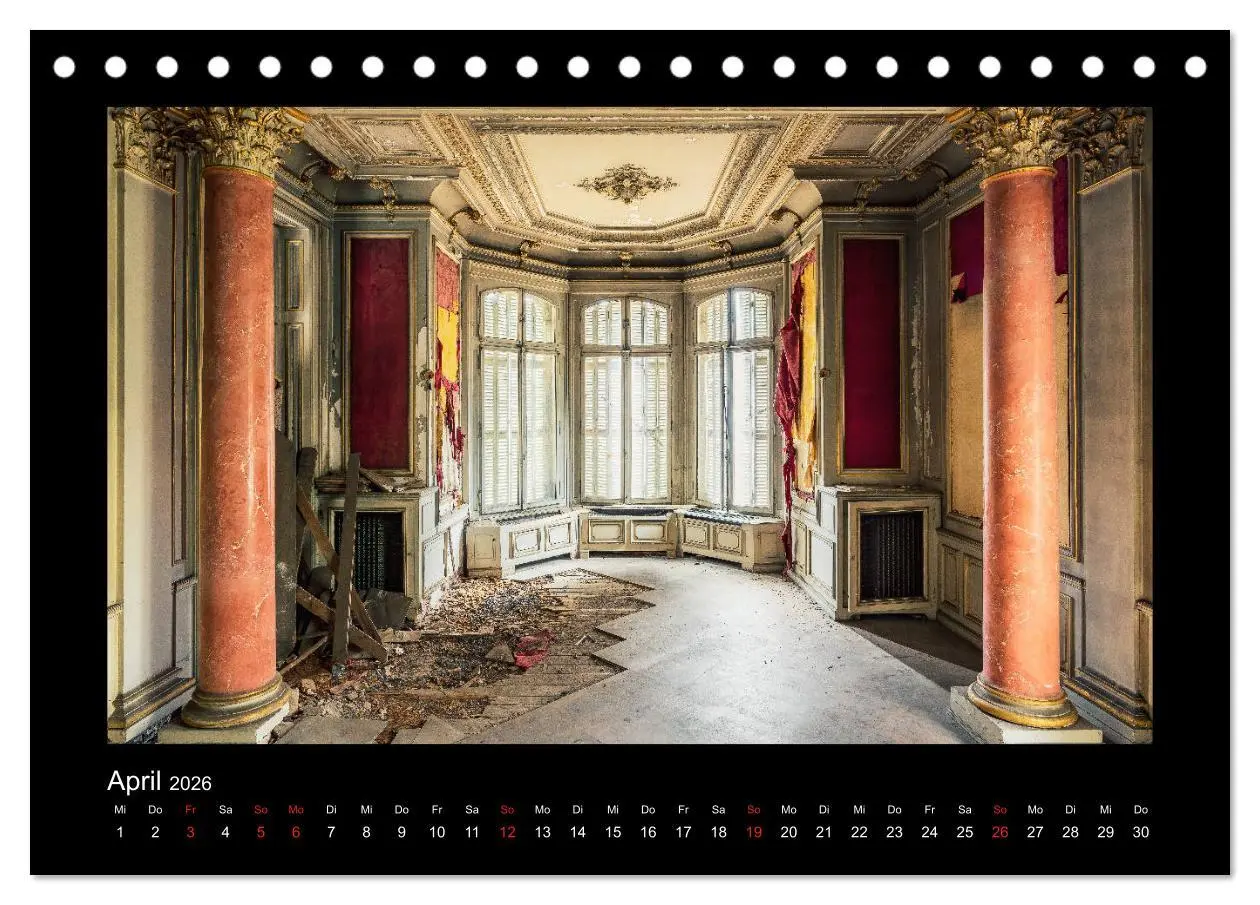 Bild: 9783457795873 | Die Schönheit des Verfalls - Lost Places (Tischkalender 2026 DIN A5...