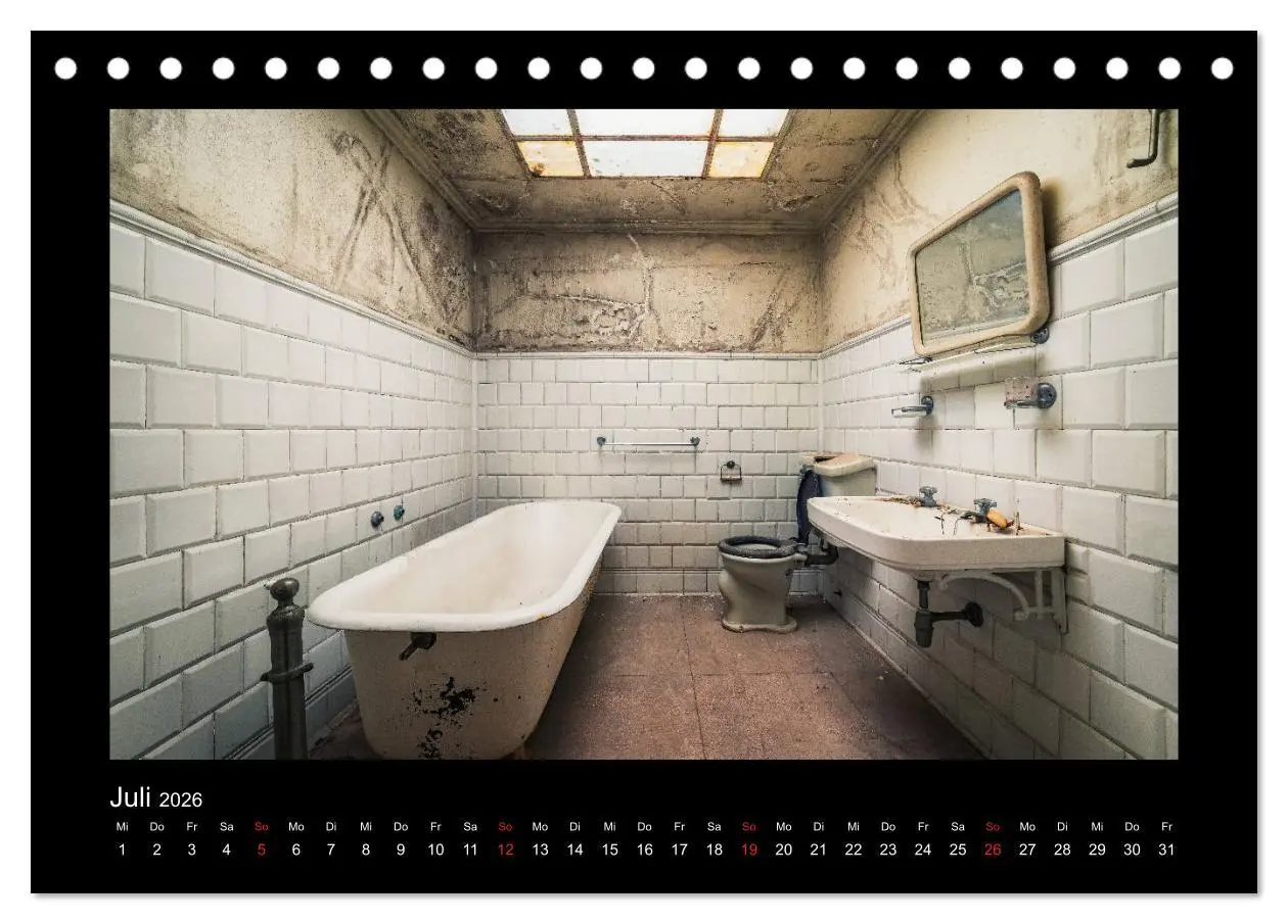 Bild: 9783457795873 | Die Schönheit des Verfalls - Lost Places (Tischkalender 2026 DIN A5...