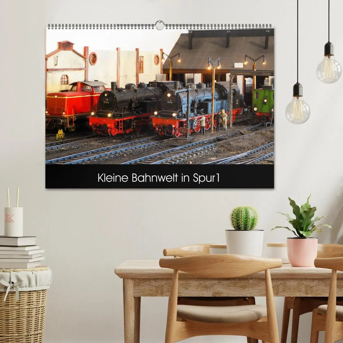 Bild: 9783516025873 | Kleine Bahnwelt in Spur 1 (Wandkalender 2026 DIN A2 quer), CALVENDO...