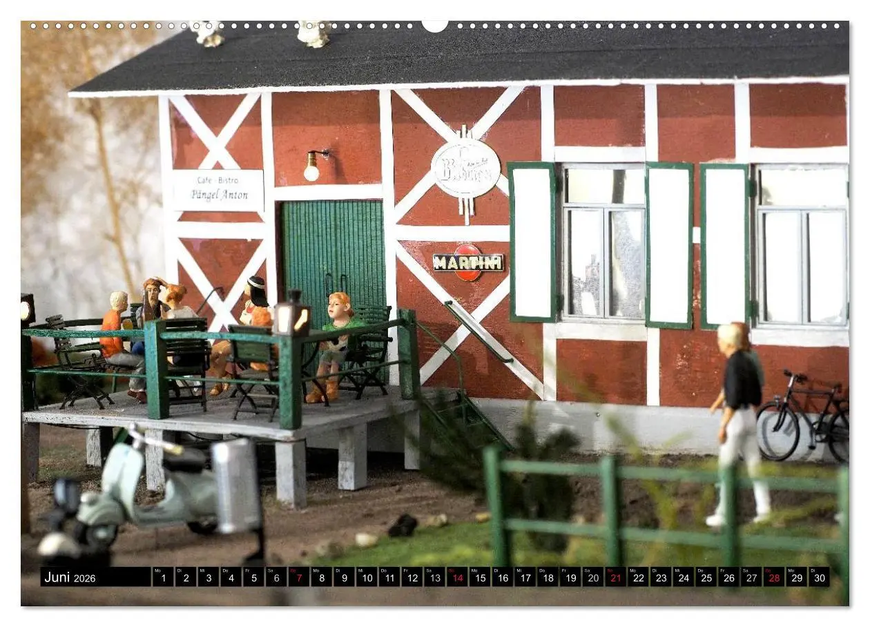 Bild: 9783516025873 | Kleine Bahnwelt in Spur 1 (Wandkalender 2026 DIN A2 quer), CALVENDO...