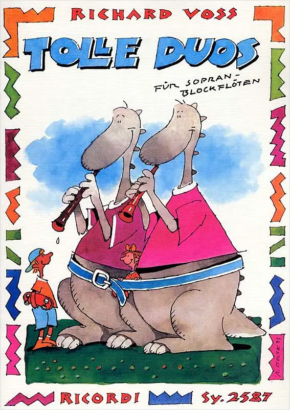 Cover: 9790204225873 | Tolle Duos | Für Sopran-Blockflöten | Richard Voss | Buch | Deutsch