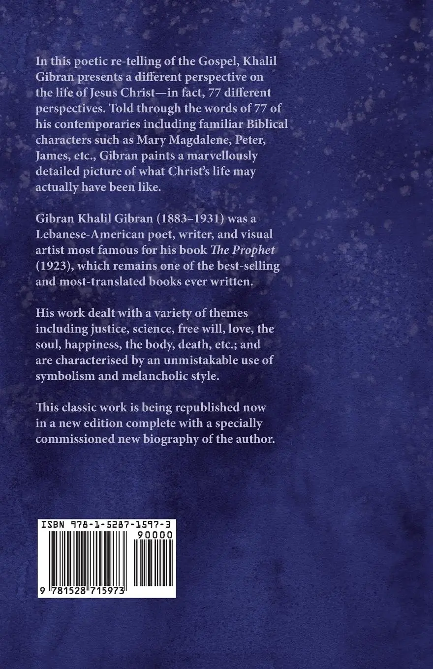 Rückseite: 9781528715973 | Jesus the Son of Man | Kahlil Gibran | Taschenbuch | Englisch | 2020