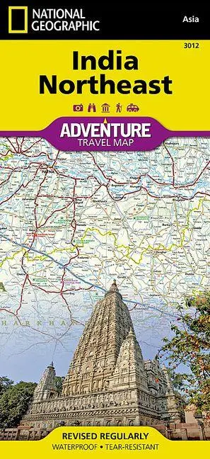 Cover: 9781566955973 | India Northeast Map | National Geographic Maps | (Land-)Karte | 2013