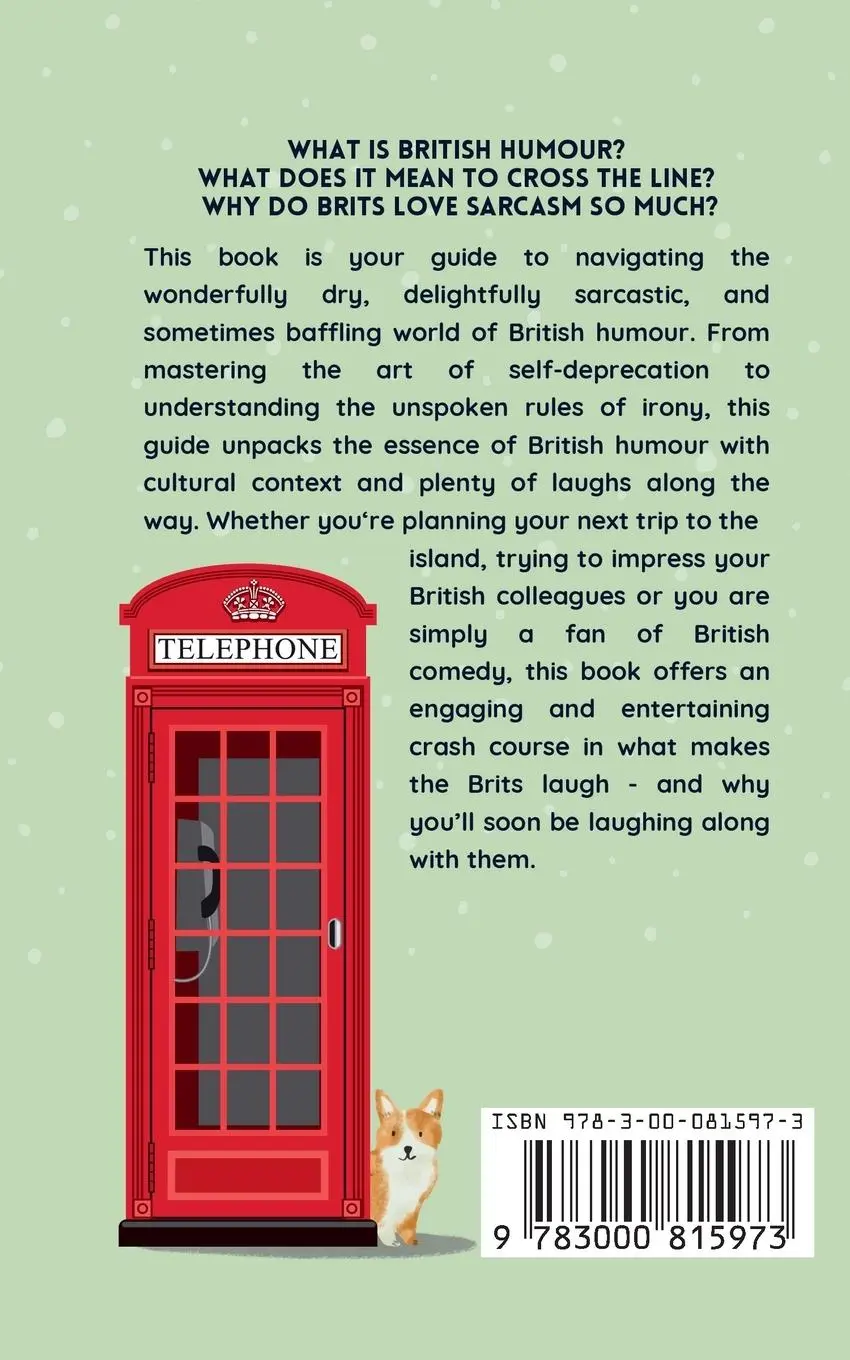 Rückseite: 9783000815973 | A Foreigner's Guide to British Humour | Second Edition | Janik Erhart