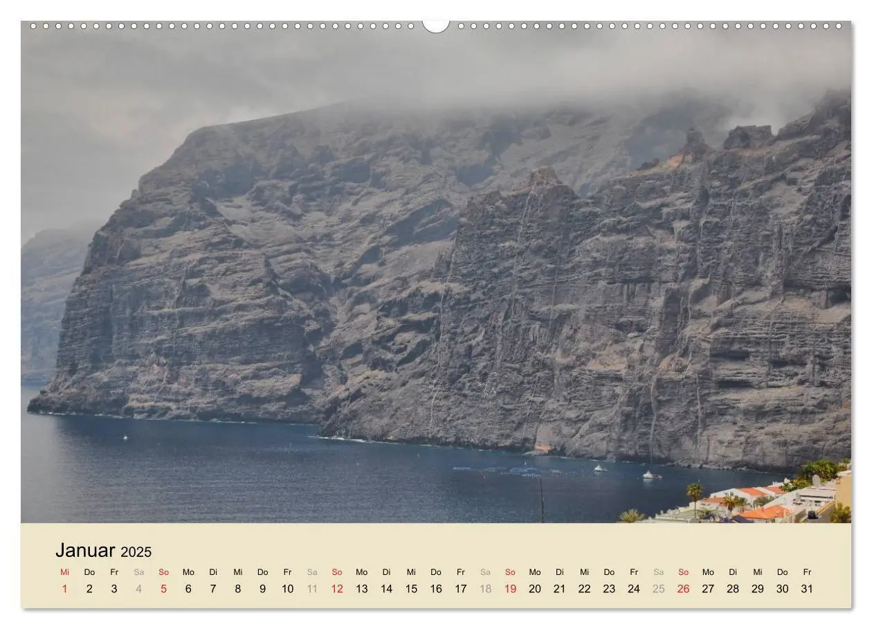 Bild: 9783435835973 | Teneriffa 2025 (Wandkalender 2025 DIN A2 quer), CALVENDO...