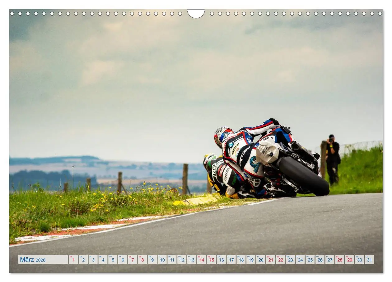 Bild: 9783457925973 | Motorrad Rennsport (Wandkalender 2026 DIN A3 quer), CALVENDO...