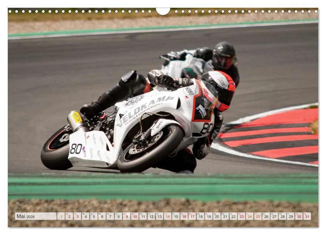 Bild: 9783457925973 | Motorrad Rennsport (Wandkalender 2026 DIN A3 quer), CALVENDO...